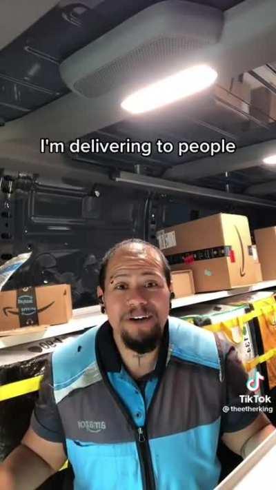 🔥 Amazon delivery driver details his existence : antiwork