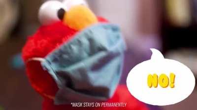 Vaccinate me Elmo