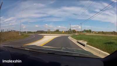 WCGW speeding on an unfamiliar road