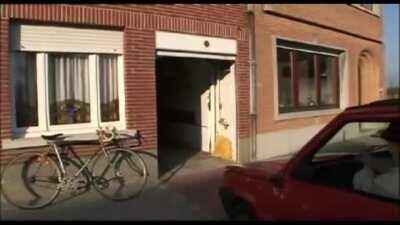 Belgian guy parks in a garage just 6cm bigger than his car