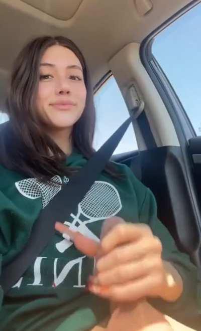 Would she make a good road trip buddy? TS Yuna (gif)