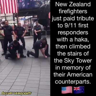 New Zealand's 9/11 tribute