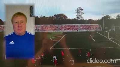 Russian goalkeeper struck by lightning