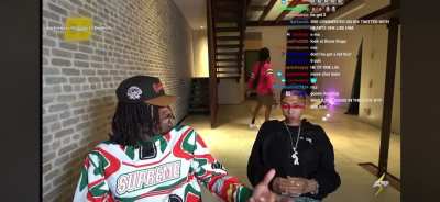 Duke Dennis coming out as being gay on livestream with Lil Yachty’s Concrete Artist Gio! (No Pause)