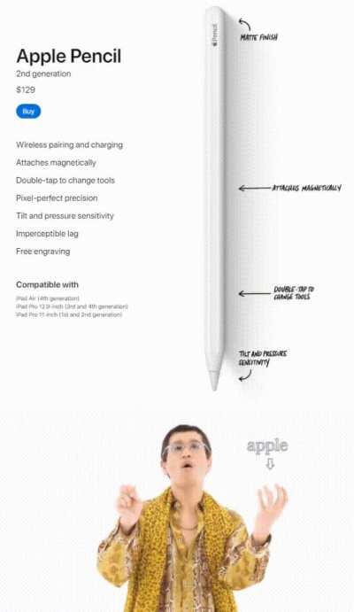 I know this is late, but they should have named it apple pen