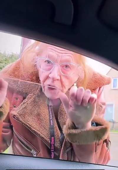 A granny going insane