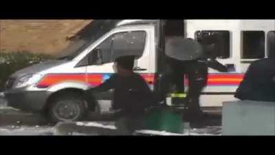 Throwback: Peckham Boys snowball fight with the Metropolitan Police (2009)