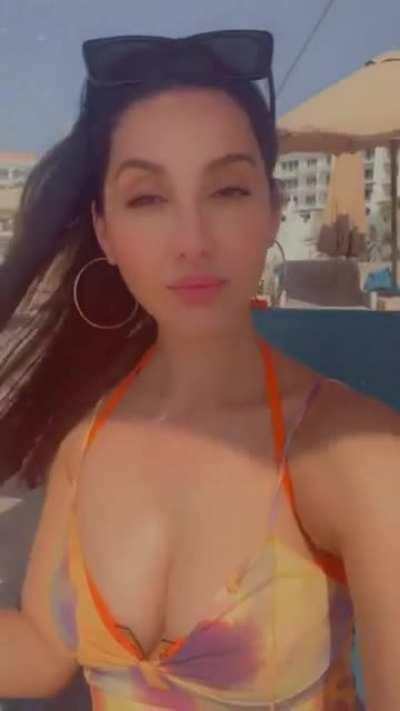 Nora Fatehi. Moroccan thot. Damn India is really an easy country for these foreign women as long as they have a decent face, good body and can sleep with producers.