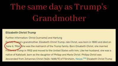 Damien Thorn, who is the Antichrist in The movie “The Omen” draws many bizarre parallels directly to Donald Trump.