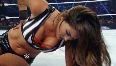 Here you can find images, videos, gifs of Nikki Bella, you can see her as you have always liked: in trouble, defeated, wedgie, punished