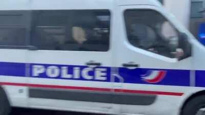 France. Restaurants are supposed to be closed during the lockdown. Press revealed a restaurant opened during the lockdown where some ministers were invited to dine. After intercepting calls to protest in front of the restaurant, cops were sent to protect 