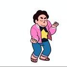 Here’s a gif of Steven’s fusion dance to brighten your day in these times.