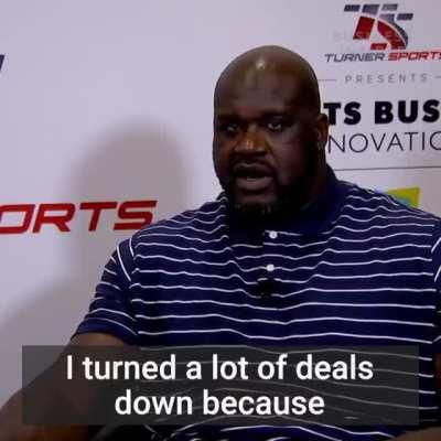 Why Shaq turned down being on the cover of a Wheaties box, twice