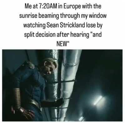 It sucks being from Europe