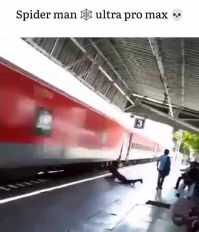 To get out of train