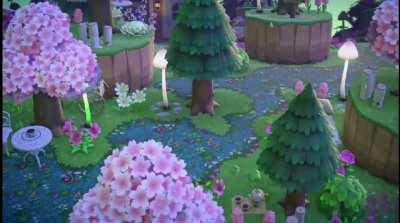 some of my fav. Areas 🧚‍♀️🌷 (just sayn, i'm proud of that what i created after +1k hours🥺)