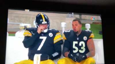 [Highlight] Big Ben crying on the bench with Pouncy after the end of regulation