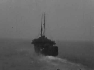 Brief Clips from RAF GSAP showing strafing of German Shipping, 1941