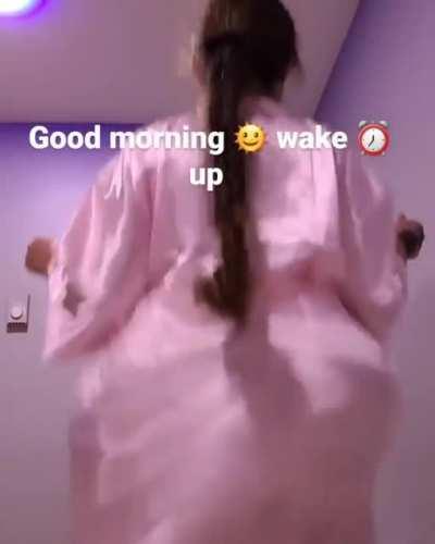 Morning ass clap