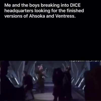 Give me Ahsoka and Ventress