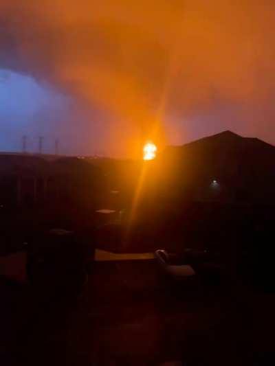 Tornado causes massive explosion