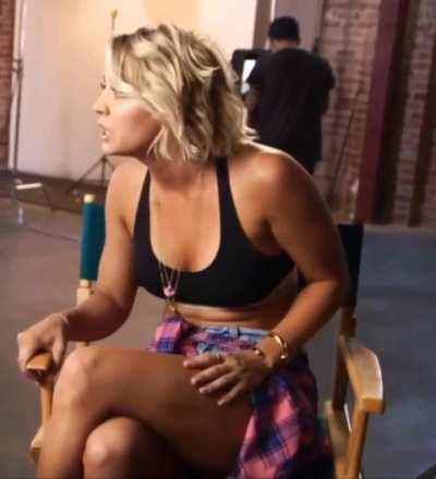 Kaley Cuoco loves teasing us!