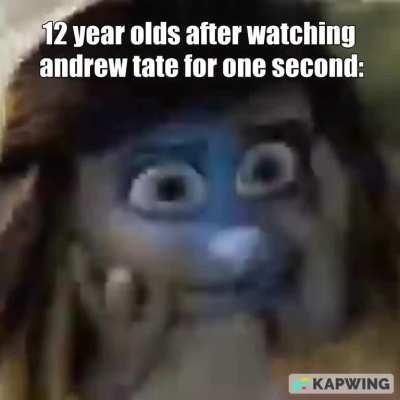 andrew tate is the source of all evil