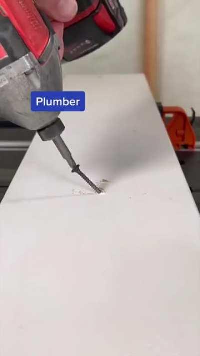 I'm a plumber and that had me rolling