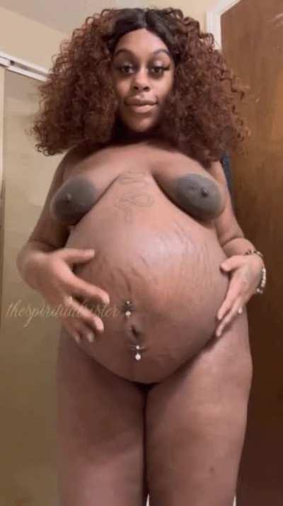 young, ebony, and preggo ;) care to join me in here