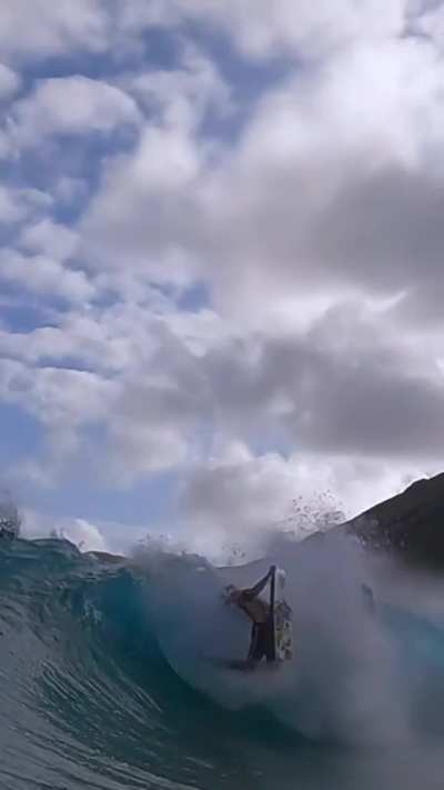 Nameless rider executes a gainer off the backwash 