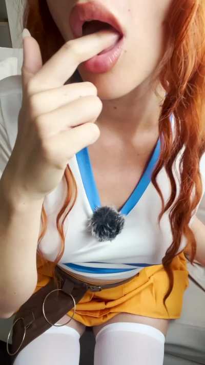 Nami Cosplay ASMR experience