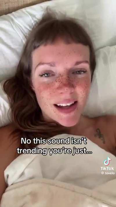 Tove Lo on Tiktok (July, 22nd)