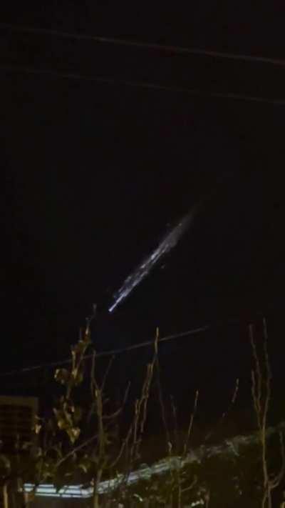 Asteroid spotted South Melbourne just now, anyone else seen this?