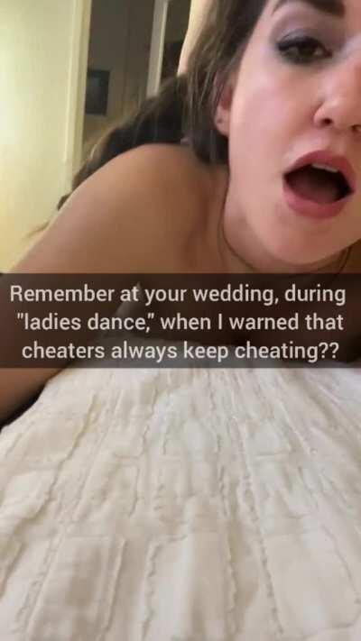 Sister-in-Law proves that Cheaters will always cheat