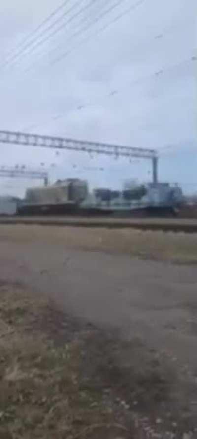 Russia has deployed ... armoured trains in Melitopol, Ukraine