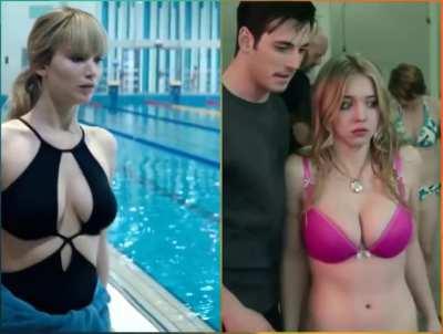 Jennifer Lawrence vs Sydney Sweeney 