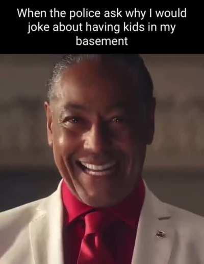 Giancarlo Esposito's &quot;I Was Acting&quot;, far cry 6 villain laughfing before looking scary (mp4)