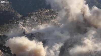 NATO airstrike on ISIS-K safe haven in Mohmand Valley, Nangarhar province