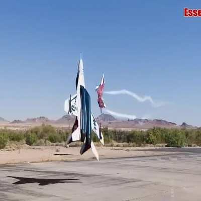 RC mikoyan MiG-29 Vectored thrust demo