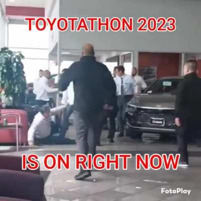 toyotathon is getting serious this year