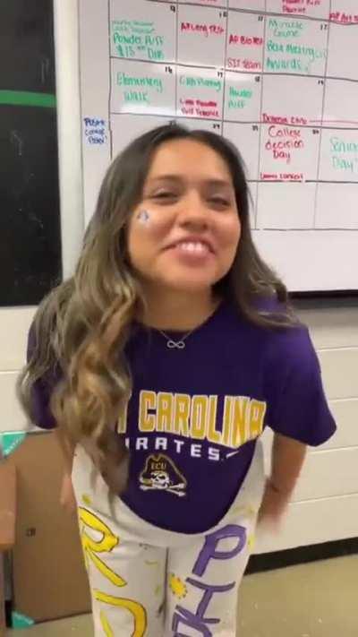 Stephanie Alvarado Go Pirates ECU