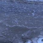 Sea Waves Freezing On Impact