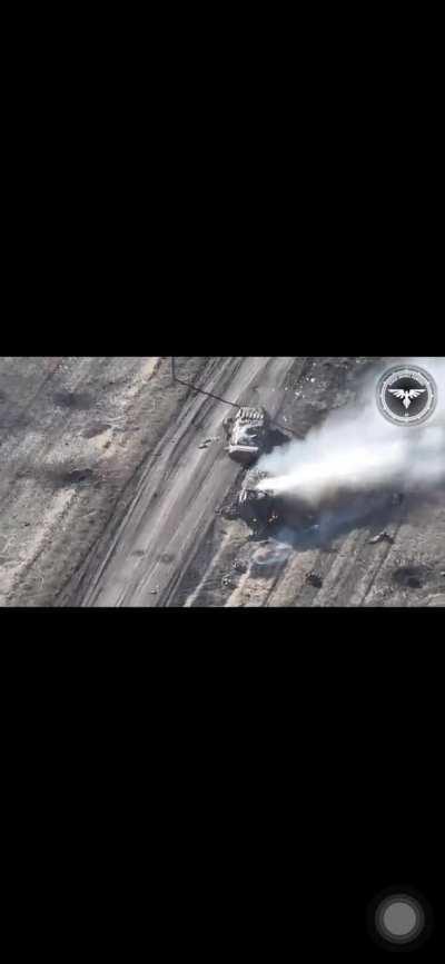 Ukrainian national guard shredding a failed Russian assault