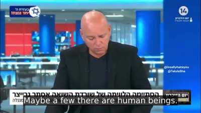 “On the first day or two we should have killed 100K Gazans,” Former Israeli Knesset member and well-known sports commentator, formerly a soccer player and team manager Danny Neumann made disturbing remarks implying that “there is no such thing as uninvolv