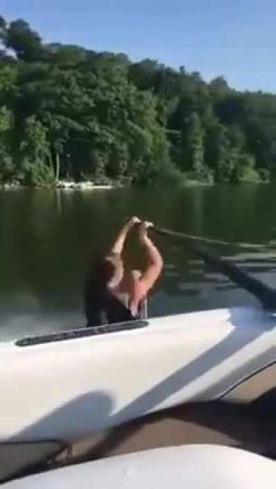 HMFT after I try to waterski barefoot