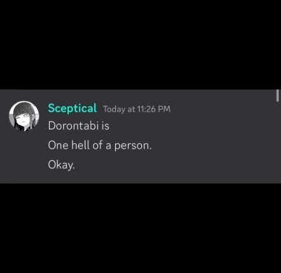 Japanese learns of Dorontabi