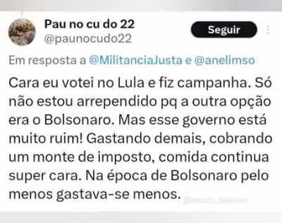 Depois de muita pressão do Presidengue eis as pérolas dos petistas 