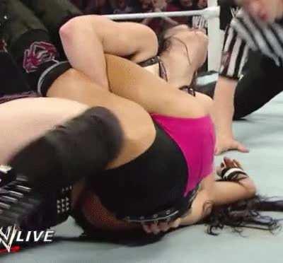 AJ Lee's thunder thighs