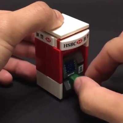 THIS AMAZING LEGO ATM