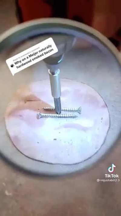 Spinning a screw around a bit head